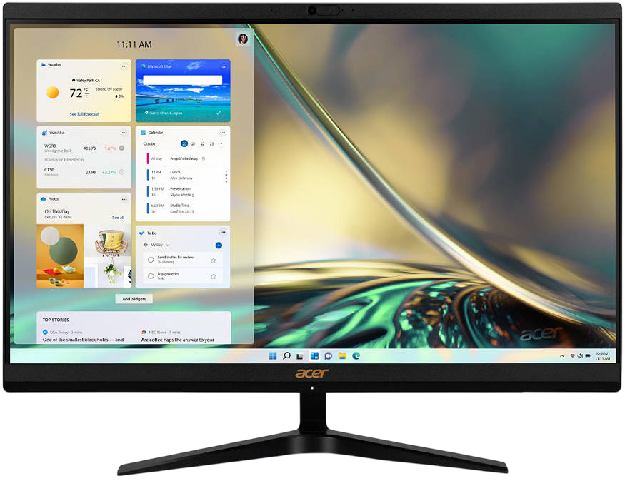 Замена операционной системы Acer Aspire C24‑1700 AIO